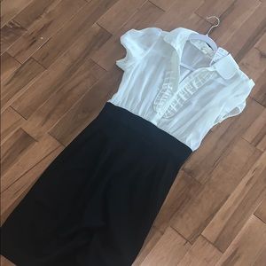 Black and White Dress